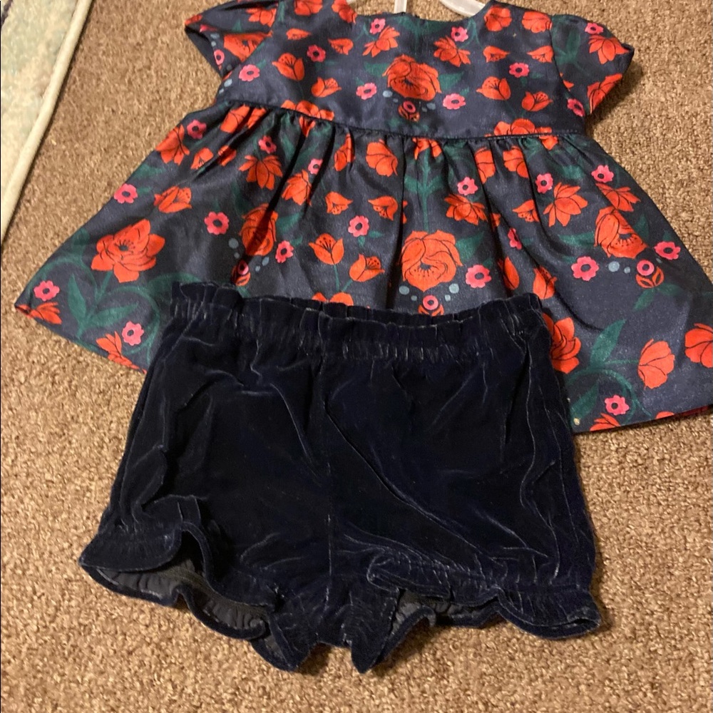 2PC Gymboree Floral set - 2T